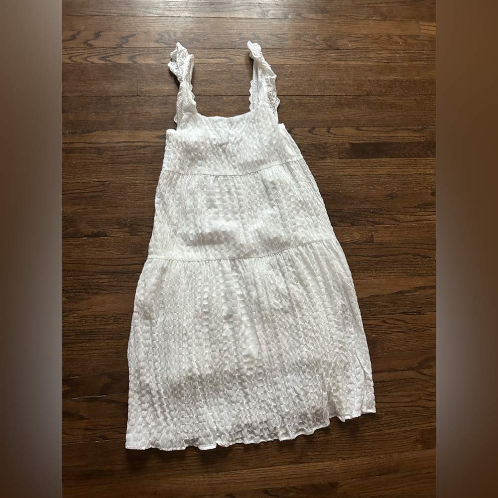 LUSH white lace dress